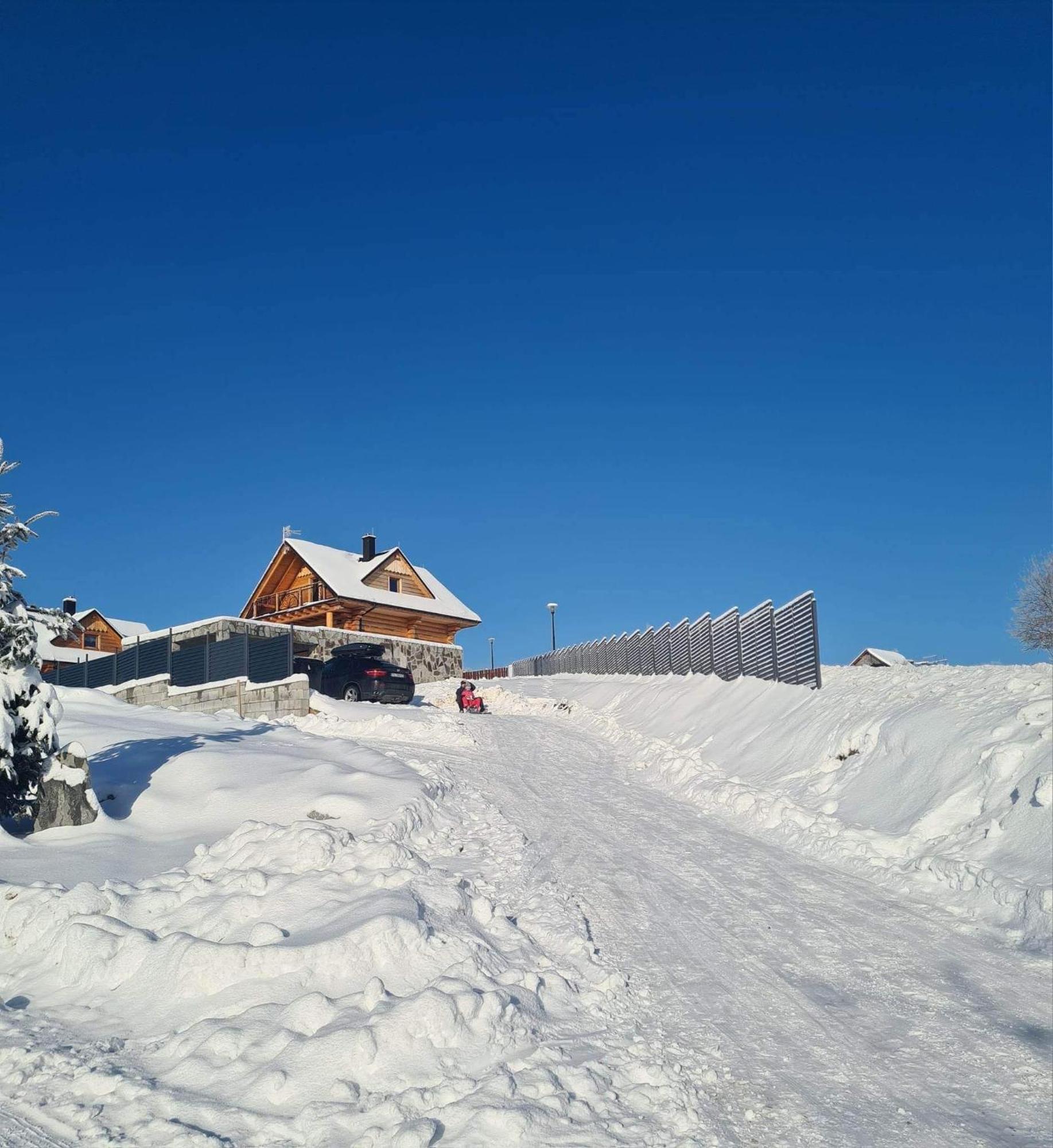 Zloty Gron Log Houses & Apartments Istebna Exterior photo
