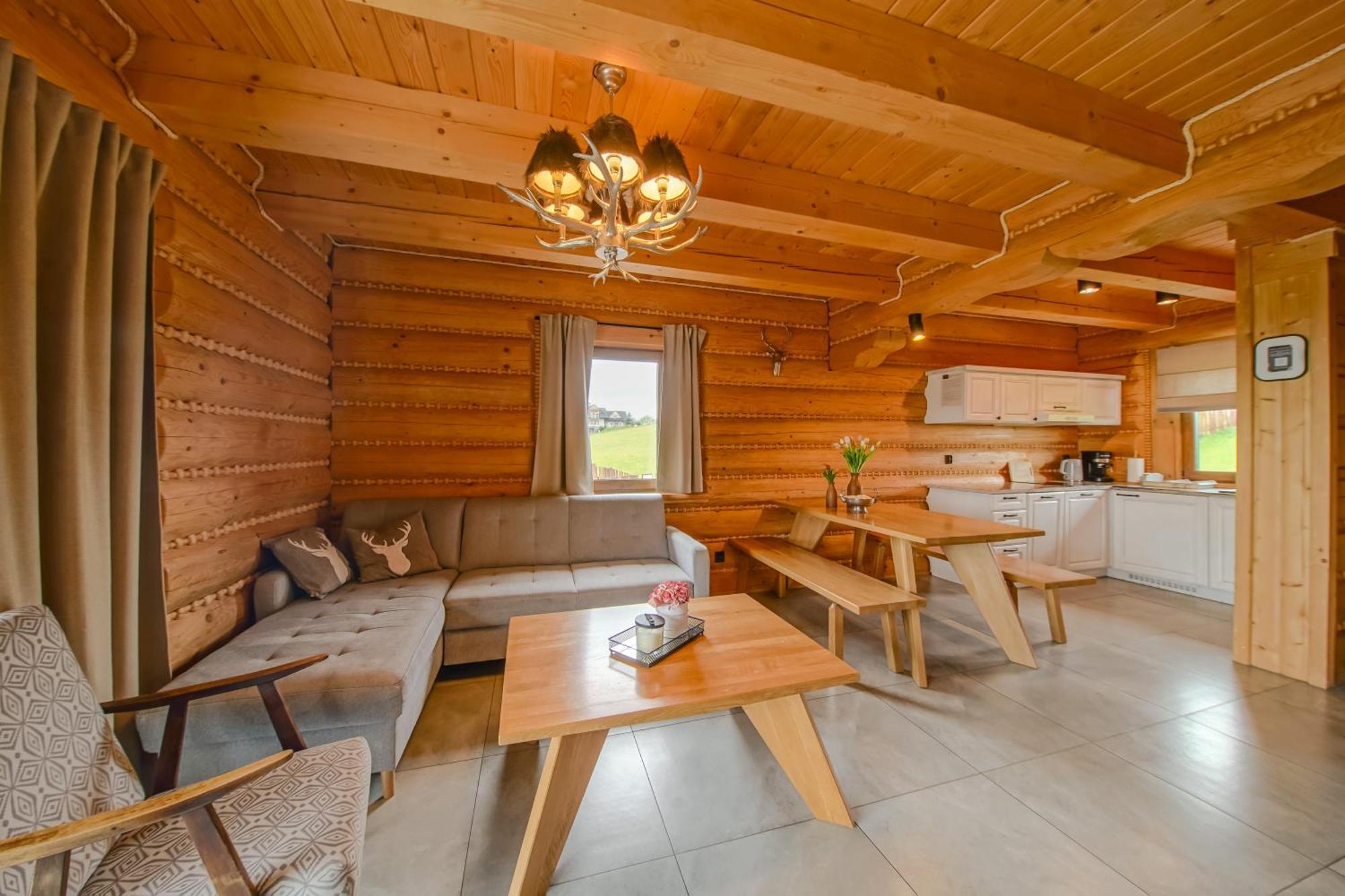 Zloty Gron Log Houses & Apartments Istebna Exterior photo